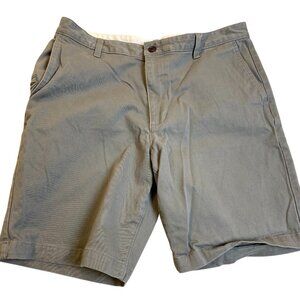 Dockers Mens Shorts 34 Gray Relaxed Fit Chino Cotton Casual Summer Wear